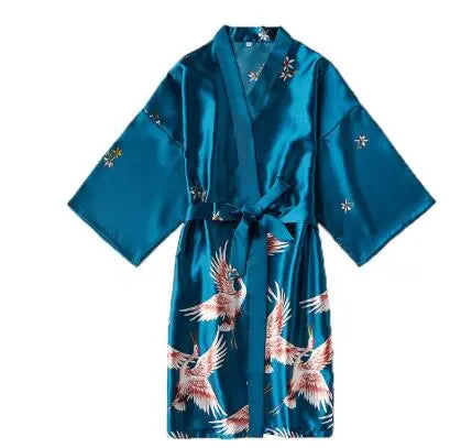 peignoir kimono femme long
