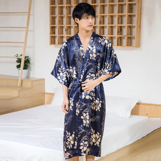 peignoir kimono homme