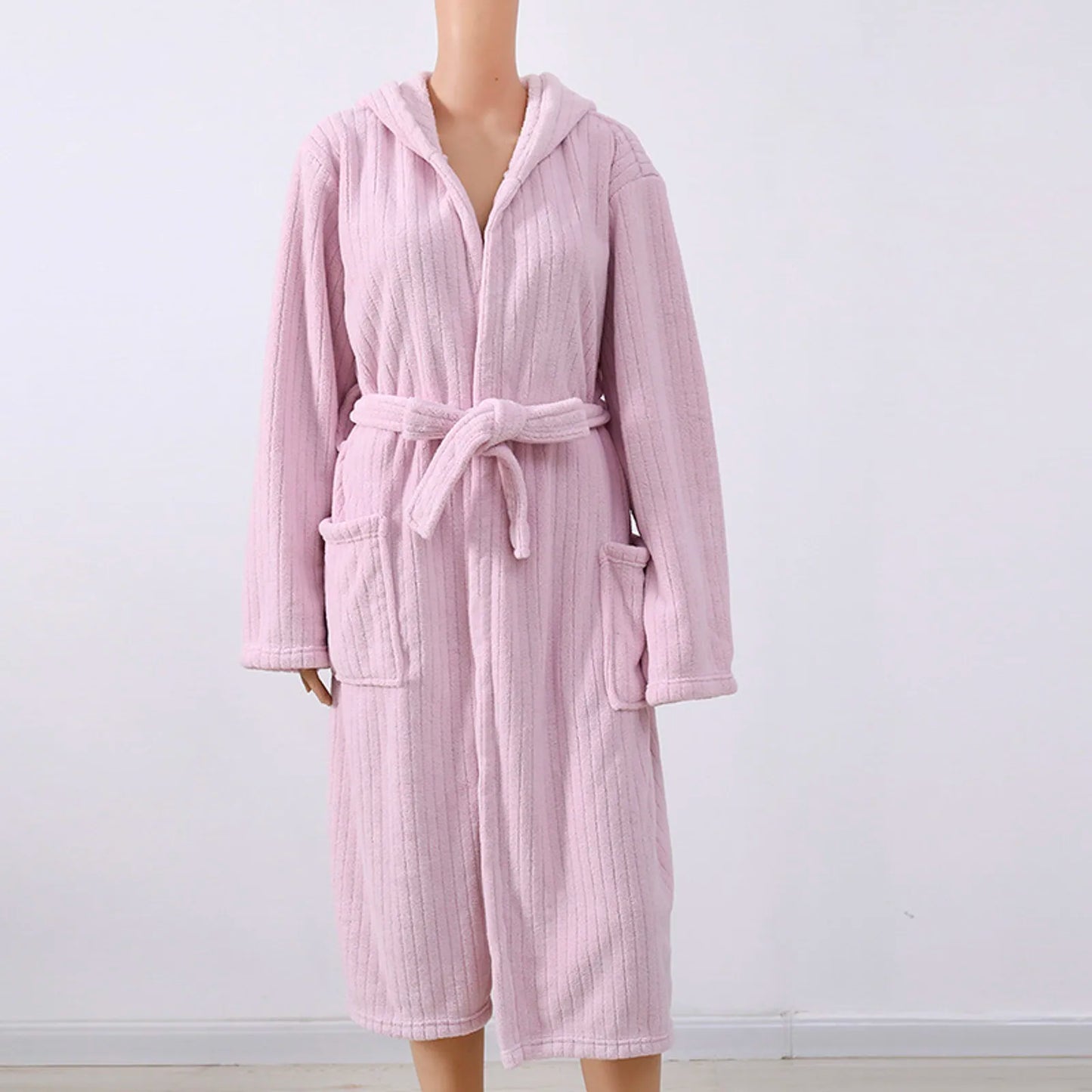 New Home Furnishings Bathrobes Absorbent Simple Bath Towels Comfortable Women's Pajamas Coral Womens Long Nightgowns And Robes